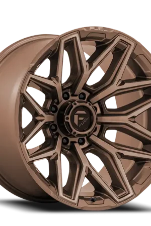 Must Have Fuel Flux 8 FC854ZR 20x9 +1 8x170mm 125.1mm Platinum Bronze
