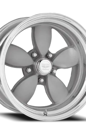 Hot Deal American Racing Classic 200S VN402 15x7 -6 5x114.3mm 83.06mm Mag Gray Polished Barrel
