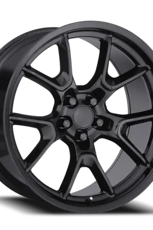 Top Pick Factory Reproductions FR 66F Dodge Anniversary Flow Form Replica GB 20x9.5 +15 5x115mm 71.5mm Gloss Black