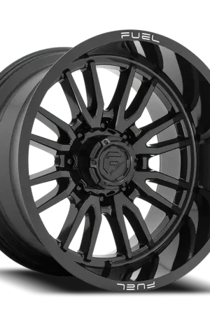 Fuel Clash 8 D760 22x12 -44 8x180mm 124.3mm Gloss Black Limited Edition