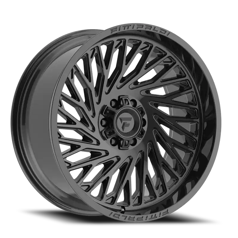 Fittipaldi Offroad Alpha Series FA15B 22x10 -19 8x165mm 125.2mm Gloss Black Free Shipping
