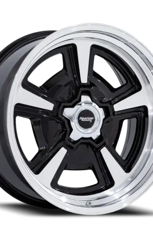 Instant Buy American Racing Marauder BD 20x10 +6 5x127mm 78.1mm Gloss Black Machined-Diamond Cut Lip