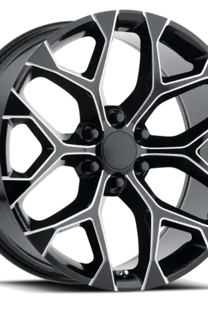 Performance Replica PR176 M 26x10 +24 6x139.7mm 78.1mm Gloss Black Milled Genuine