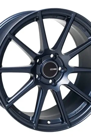 Shop Now Enkei TS10 18x9.5 35mm Offset 5x114.3 Bolt Pattern 72.6mm Bore Dia Matte Blue Wheel