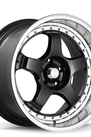 Konig SSM 18x9 5x114.3 ET22 Gloss Black w/ Machined Lip Worldwide Shipping