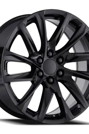 Wholesale Factory Reproductions FR 98 Escalade 12 Spoke Replica GB 22x9 +28 6x139.7mm 78.1mm Gloss Black