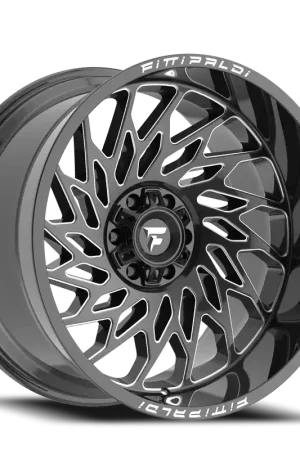 Fittipaldi Offroad Alpha Series FA20BM 22x12 -44 6x135/6x139.7mm 106.2mm Gloss Black Milled Factory Price