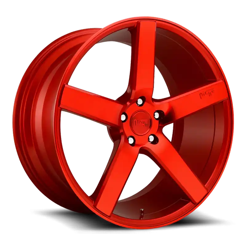 Niche Milan M187 20x10.5 +35 5x120mm 72.6mm Gloss Red Authentic
