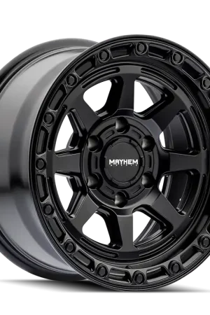 Discount Mayhem Ridgeline 8306 Satin Black 17x8.5 6x135 x6mm 87.1mm