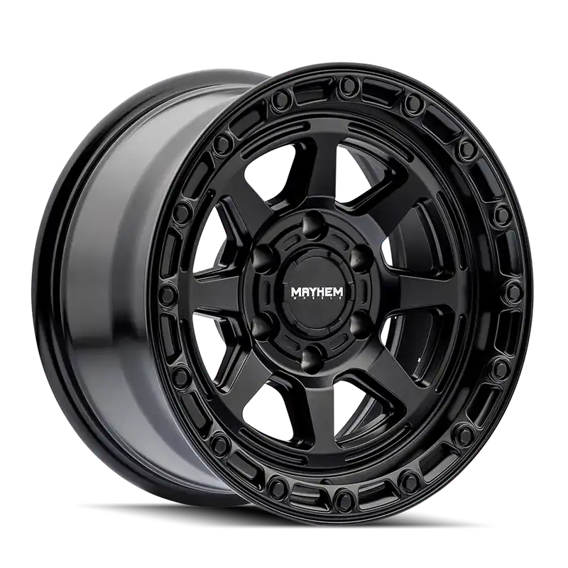 Discount Mayhem Ridgeline 8306 Satin Black 17x8.5 6x135 x6mm 87.1mm
