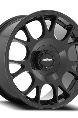 Direct From Factory Rotiform TUF-R R187 20x10.5 +40 5x108/5x120mm 72.6mm Gloss Glossy Black
