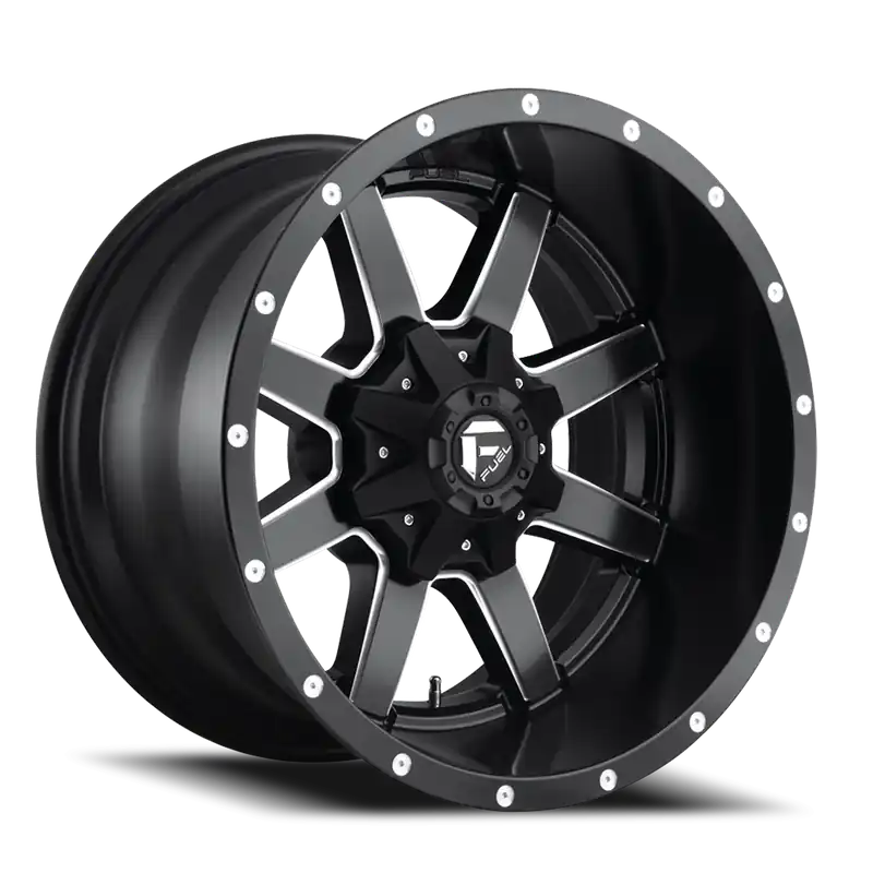 Fuel Maverick D538 17x9 +1 6x135/6x139.7mm 106.4mm Black Milled Markdown