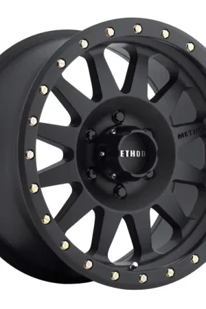 Grab Now Method MR304 Double Standard 16x8 0mm Offset 6x5.5 108mm CB Matte Black Wheel