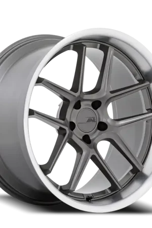 Factory Price American Racing AR942 MG 20x12 +6 5x115mm 71.5mm Matte Gunmetal Machined Lip