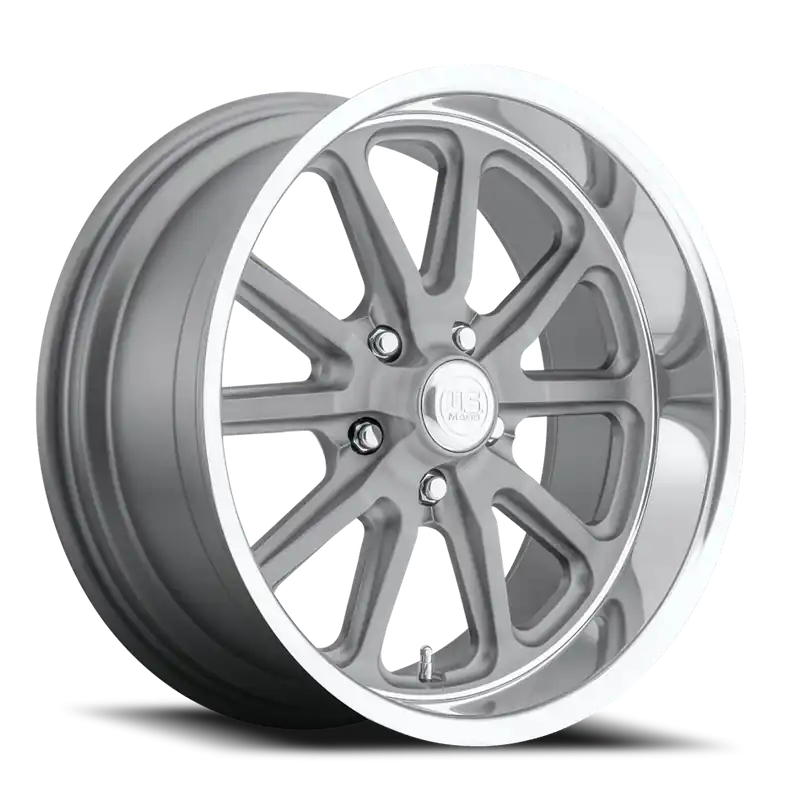 Luxury US Mags Rambler U111 22x11 +18 5x127mm 78.1mm Matte Gunmetal Machined