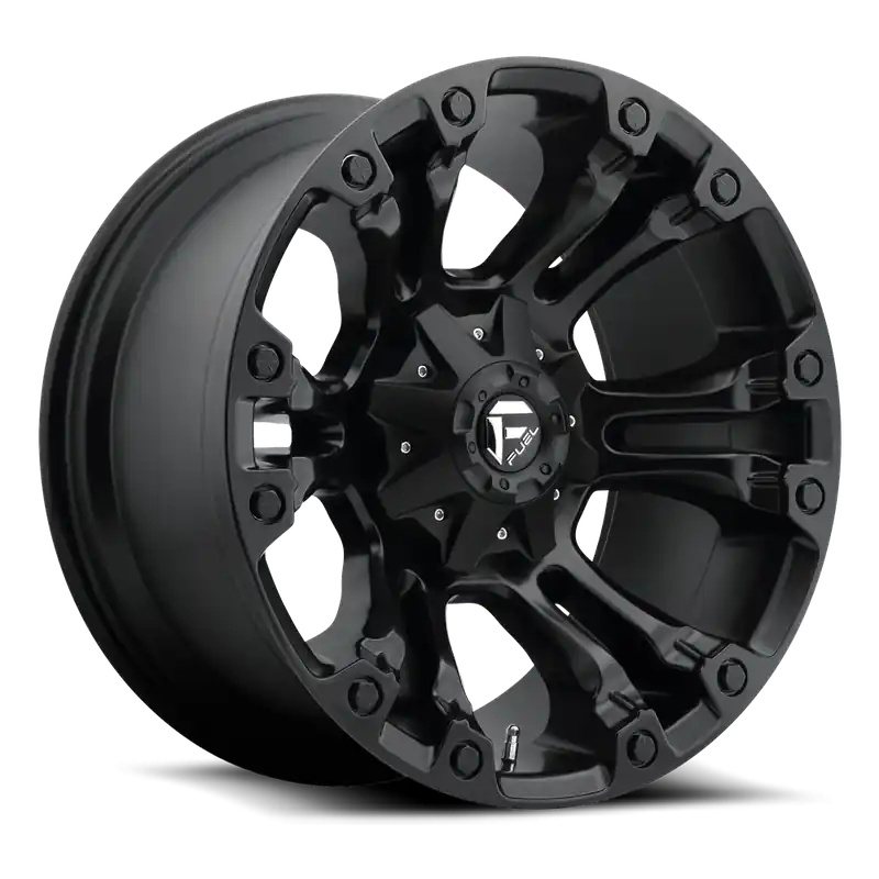 Discount Fuel Vapor D560 18x9 +1 5x139.7/5x150mm 110.3mm Matte Black