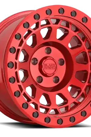 Black Rhino Primm RD 17x9 +0 5x127mm 71.6mm Candy Red Black Bolts Big Sale