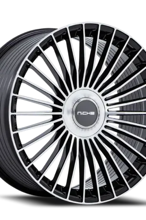 Time-Limited Niche Serene NC282 BM 22x9 +20 5x112/5x120mm 72.56mm Gloss Black Machined Face