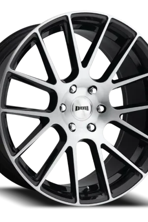 Cheap DUB Luxe S206 22x9.5 +20 6x139.7mm 78.1mm Gloss Black Brushed