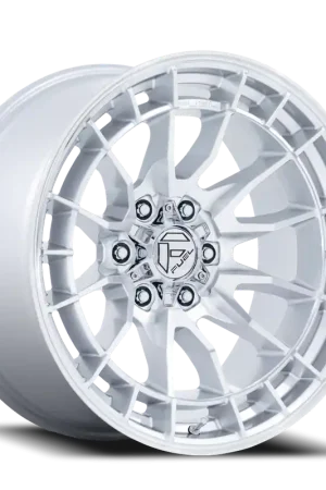 Flash Sale Fuel Revolt SD 18x9 +20 6x139.7mm 106.1mm Hyper Silver Machined Face