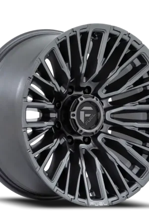 Limited Offer Fuel Rebar 8 D848 20x10 -18 8x165.1mm 125.1mm Matte Gunmetal