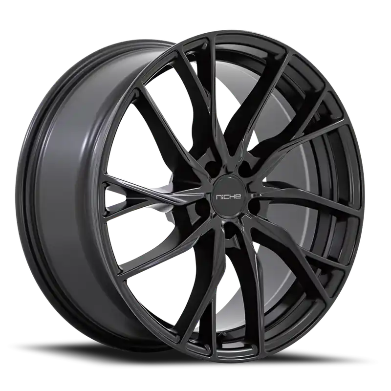 Niche Novara M272 20x10.5 +40 5x114.3mm 72.56mm Matte Black Worldwide Shipping