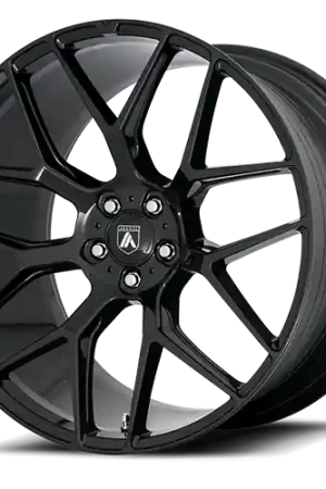 New Arrival Asanti Black Label Dynasty ABL27 BK 22x9 +32 5x114.3mm 72.6mm Gloss Black