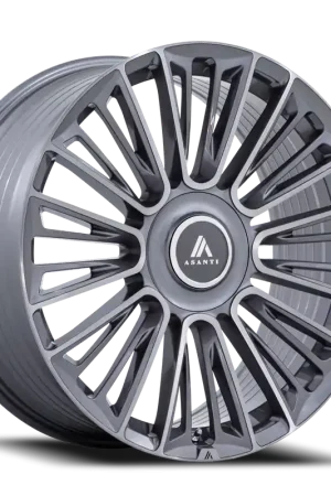 Low Price Asanti Black Label Premier AB049 AR 24x10 +30 6x135/6x139.7mm 100.3mm Brushed Anthracite