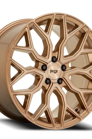Niche Mazzanti M263 22x10 +20 5x112mm 66.56mm Brushed Bronze Instant Buy