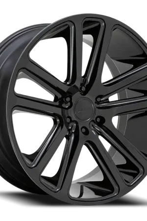 DUB Flex S256 22x9.5 +25 6x139.7mm 106.1mm Gloss Black Handmade