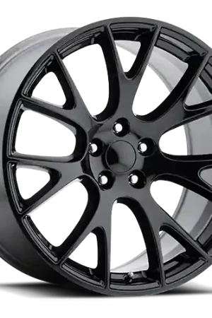 Factory Reproductions FR 70 Dodge Hellcat Replica GB 20x9.5 +15 5x115mm 71.5mm Gloss Black Buy Direct