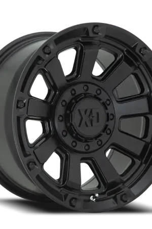 Must Have XD Series Gauntlet XD852 SB 20x9 +0 8x165.1mm 125.1mm Satin Black