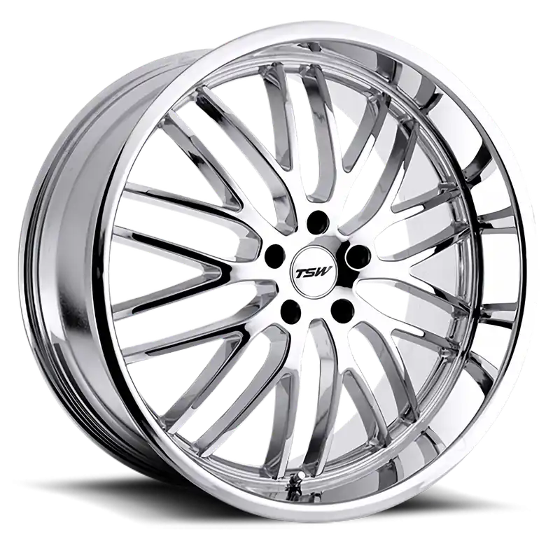 TSW Snetterton CH 17x8 +20 5x114.3mm 76.1mm Chrome New Release