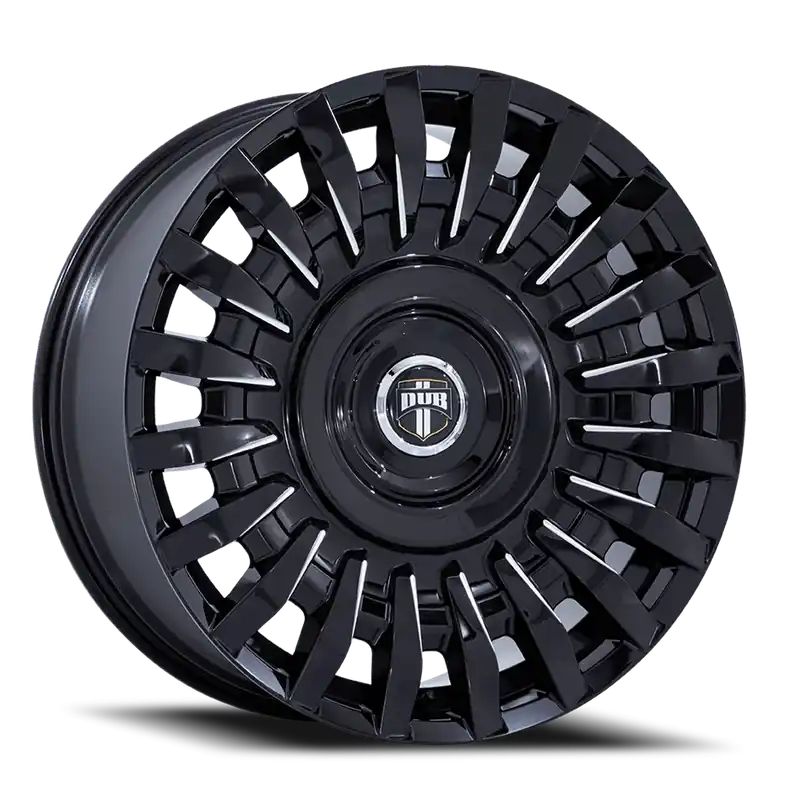 Place Order DUB Honcho DC272 GBM 24x9 +38 5x115/5x120mm 74.1mm Gloss Black Milled
