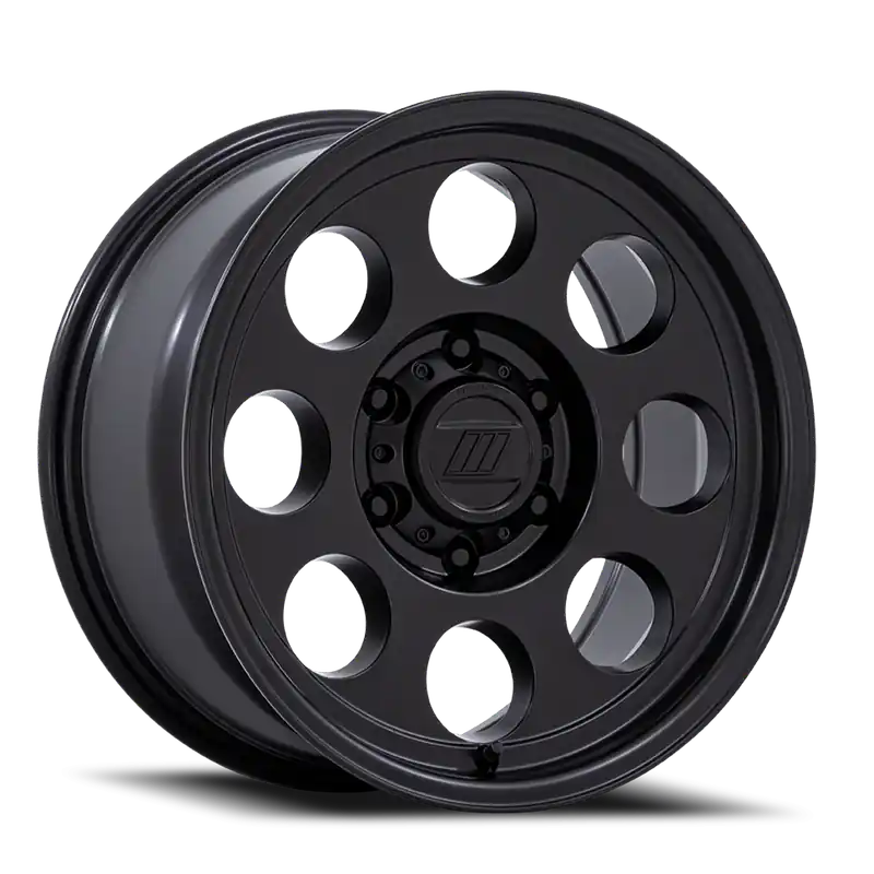 Pro Comp Heritage PA201 MX 17x8 +0 5x139.7mm 78.1mm Matte Black Budget