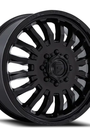 Fuel Arc Dually D867 20x8.25 +104 8x165.1mm 121.5mm Blackout Worldwide Shipping