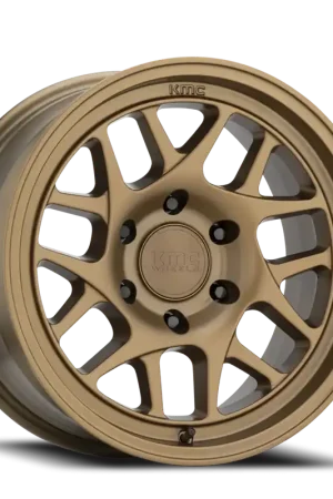 KMC Bully OL KM717 BRZ 17x8.5 +18 6x135mm 87.1mm Matte Bronze In Demand
