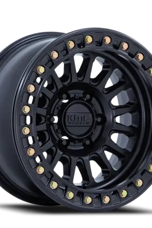 Viral KMC Impact Beadlock KM239DX 17x9 -12 5x127mm 71.5mm Matte Black