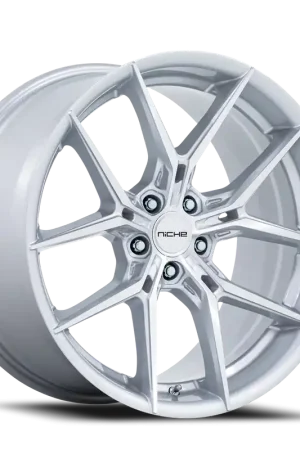 Niche Prodigy 5 NC279 SM 24x10 +30 5x127mm 71.5mm Silver Machined Face Factory Price