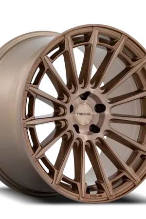 Final Sale Niche Amalfi M275 20x10.5 +40 5x112mm 66.56mm Platinum Bronze