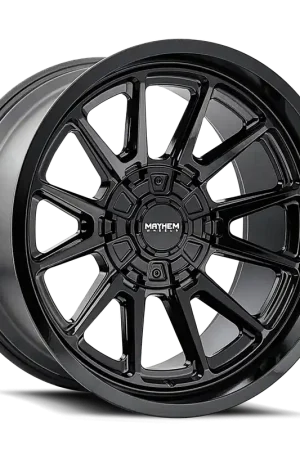 Factory Price Mayhem Intrepid 8116 Gloss Black 18x9 8x165.1 x12mm 125.2mm