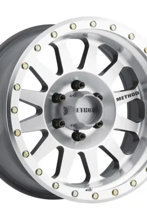 Method MR304 Double Standard 16x8 0mm Offset 6x5.5 108mm CB Machined/Clear Coat Wheel Factory Price