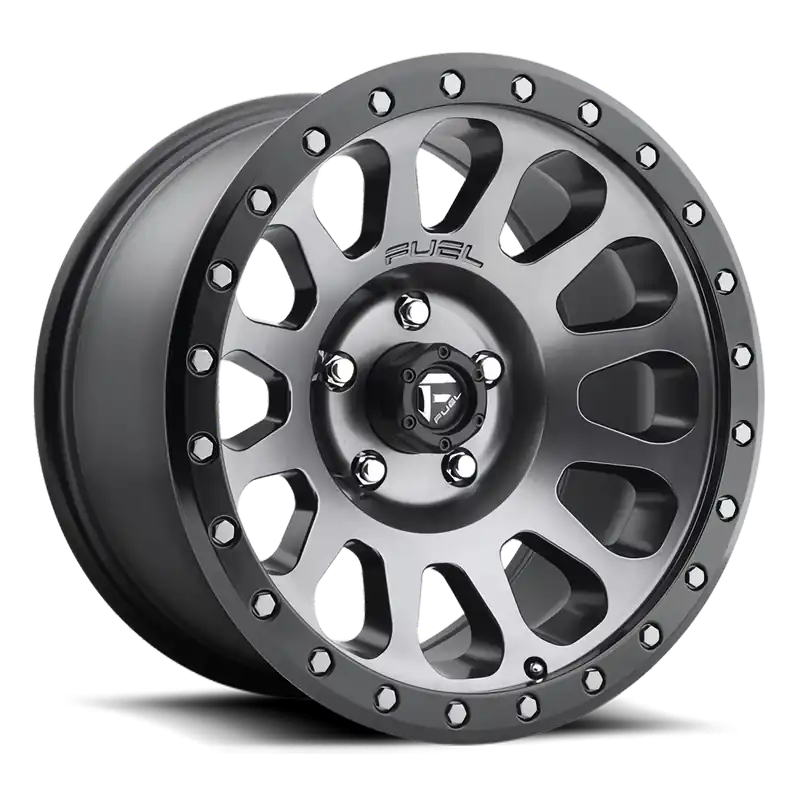 Markdown Fuel Vector D601 17x9 -12 5x127mm 78.1mm Anthracite Black Bead Ring