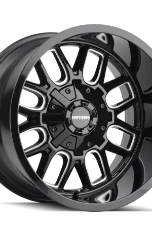 Secure Checkout Mayhem Cogent 8107 Gloss Black Milled 20x9 5x127/5x135 0mm 87mm