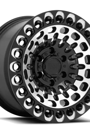 Today Only Black Rhino Labyrinth 17x9.5 +12 6x139.7mm 112.1mm Gloss Black Machined Face-Milled