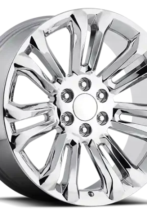 Factory Reproductions FR 55 GMC Split Spoke Replica CH 24x10 +31 6x139.7mm 78.1mm Chrome Wholesale