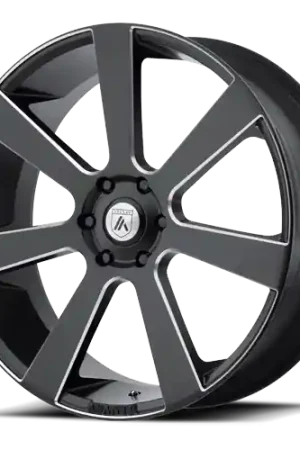 Brand New Asanti Black Label Apollo ABL15 BK 22x9 +15 5x115mm 72.6mm Satin Black Milled