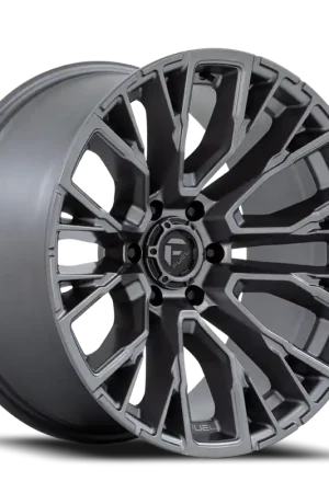 Fuel Rebar 6 D848 20x9 +20 6x139.7mm 106.1mm Matte Gunmetal Last Chance