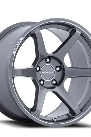 Motegi MR160 Battle VI AD 18x8.5 +30 4x114.3mm 72.56mm Gloss Gunzilla Machined Lip Time-Limited