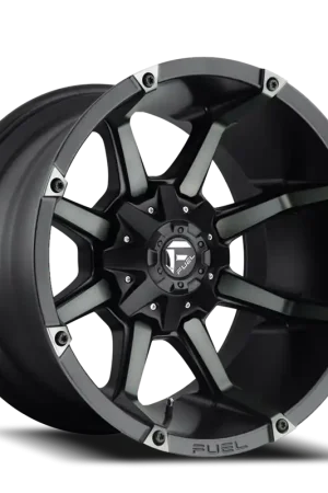 Express Delivery Fuel Coupler D556 20x9 +1 6x135/6x139.7mm 106.4mm Matte Black Machined-Dark Tint